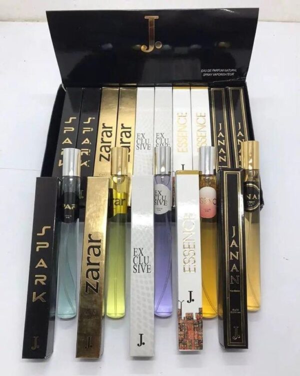 Pack of 5 J. Tester Perfumes – 25ML Each | Long Lasting Fragrance | Gift Pack | Free Delivery Pakistan - Image 2