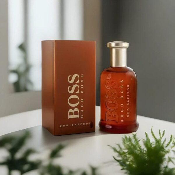 Boss Bottled Oud Saffron – 100ML | Bold & Rich Oriental Perfume for Men | Free Delivery in Pakistan