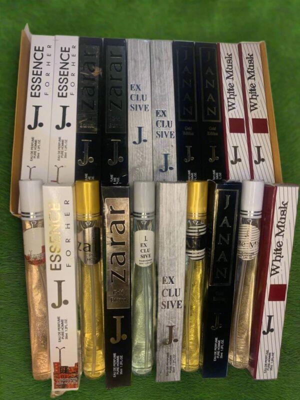 Pack of 5 J. Tester Perfumes – 25ML Each | Long Lasting Fragrance | Gift Pack | Free Delivery Pakistan - Image 3